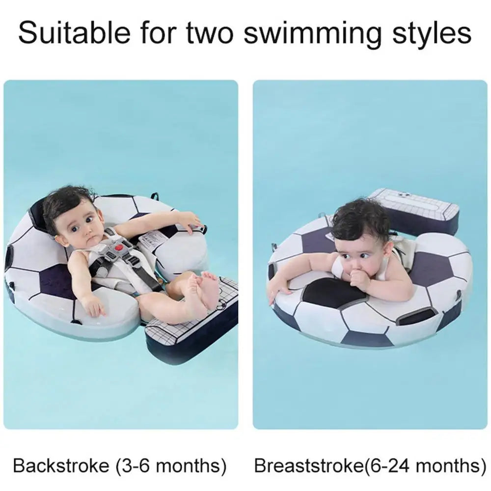 Bouée pour bébé avec motif de ballon de football