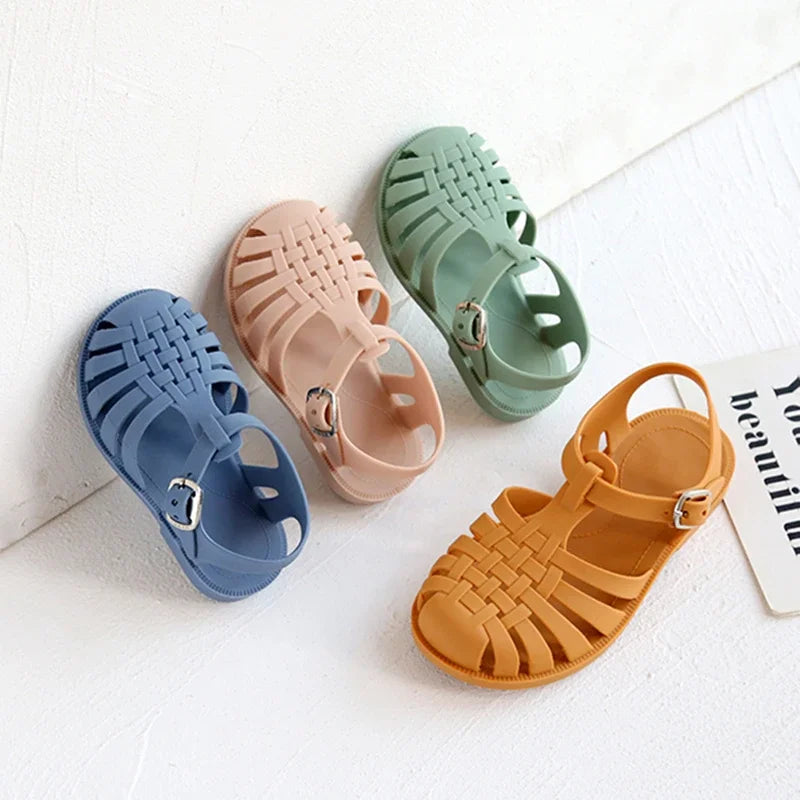 Sandales d’été en plastique pour bébé