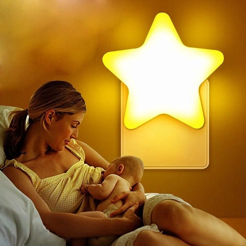 Veilleuse en forme d'étoile pour bébé