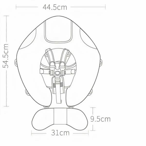 Bouée pour bébé avec ombrelle anti-UV nouvelle génération