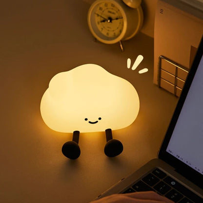 Veilleuse nuage en silicone rechargeable