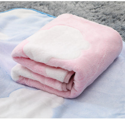 Couverture en flanelle pour bébé
