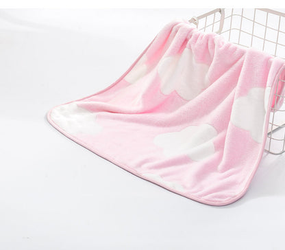 Couverture en flanelle pour bébé