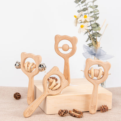 Jouet en bois pour bébé de 0 à 12 mois