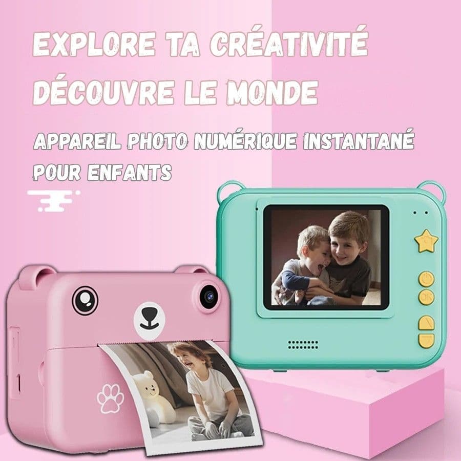 Appareil photo à impression thermique Kidy Junior