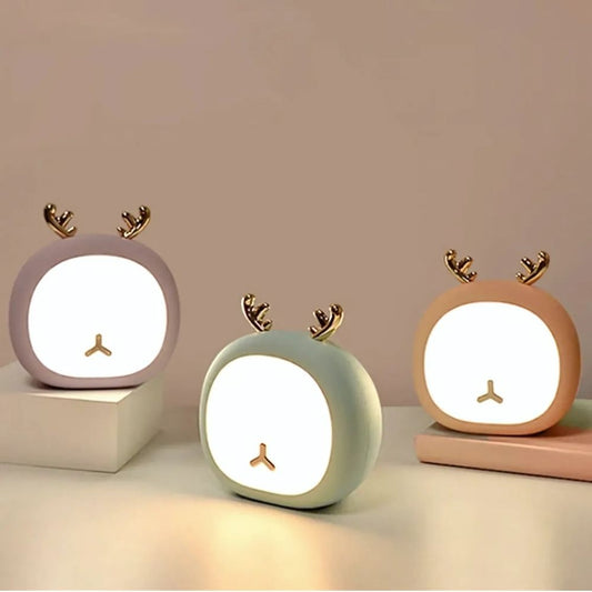 Veilleuse LED colorée en forme d’animal