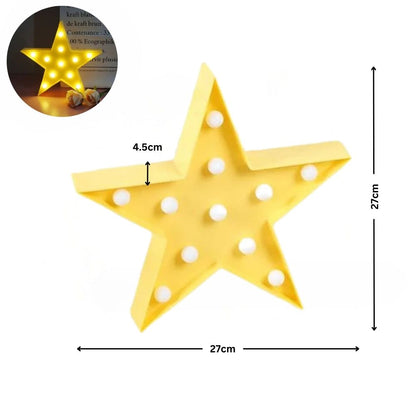 Lampe LED 3D en forme de lune et de nuage