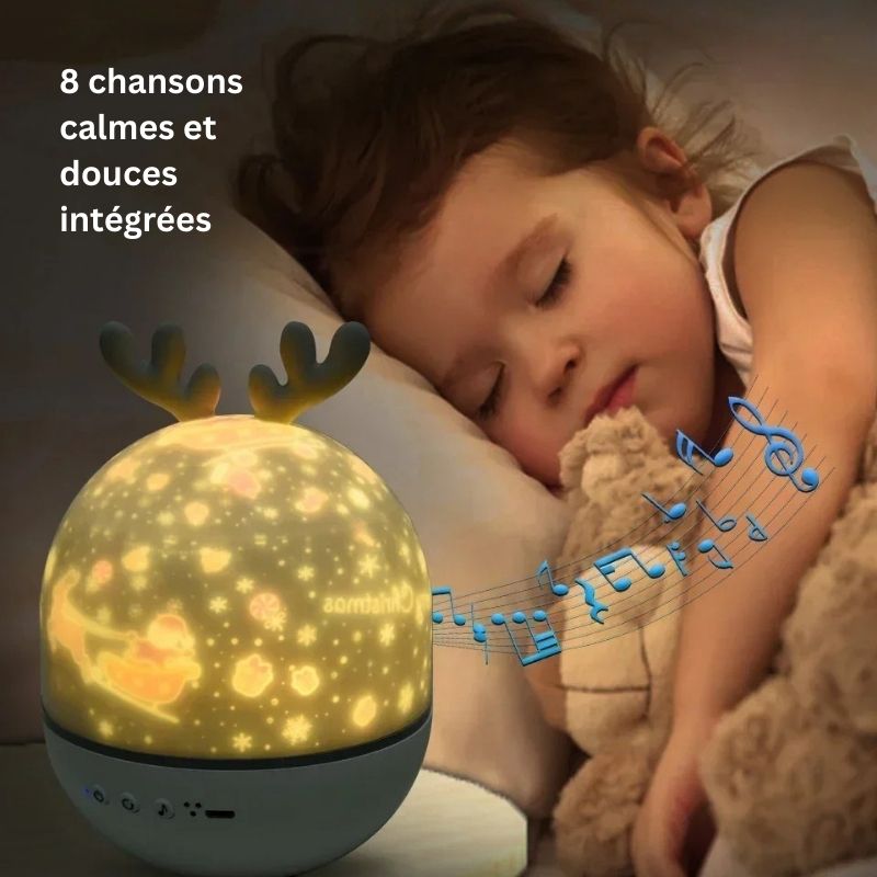 Projecteur de nuit en ciel étoilé pour enfants