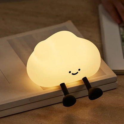 Veilleuse nuage en silicone rechargeable