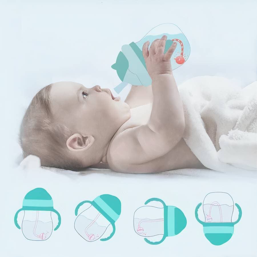 Biberon standard anti-coliques pour bébé
