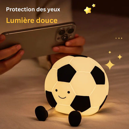 Veilleuse LED en forme de football
