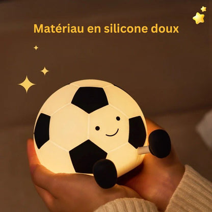 Veilleuse LED en forme de football