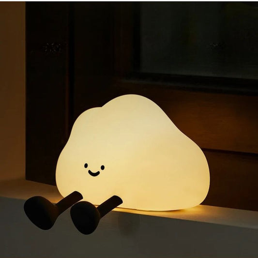 Veilleuse nuage en silicone rechargeable