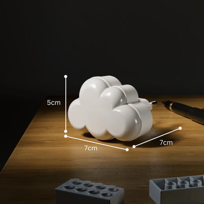 Veilleuse en forme de nuage pour chambre de bébé