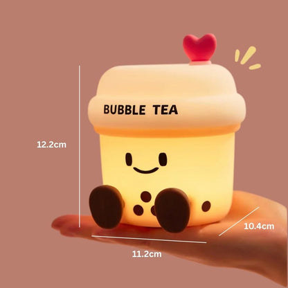 Veilleuse en forme de bubble tea pour bébé