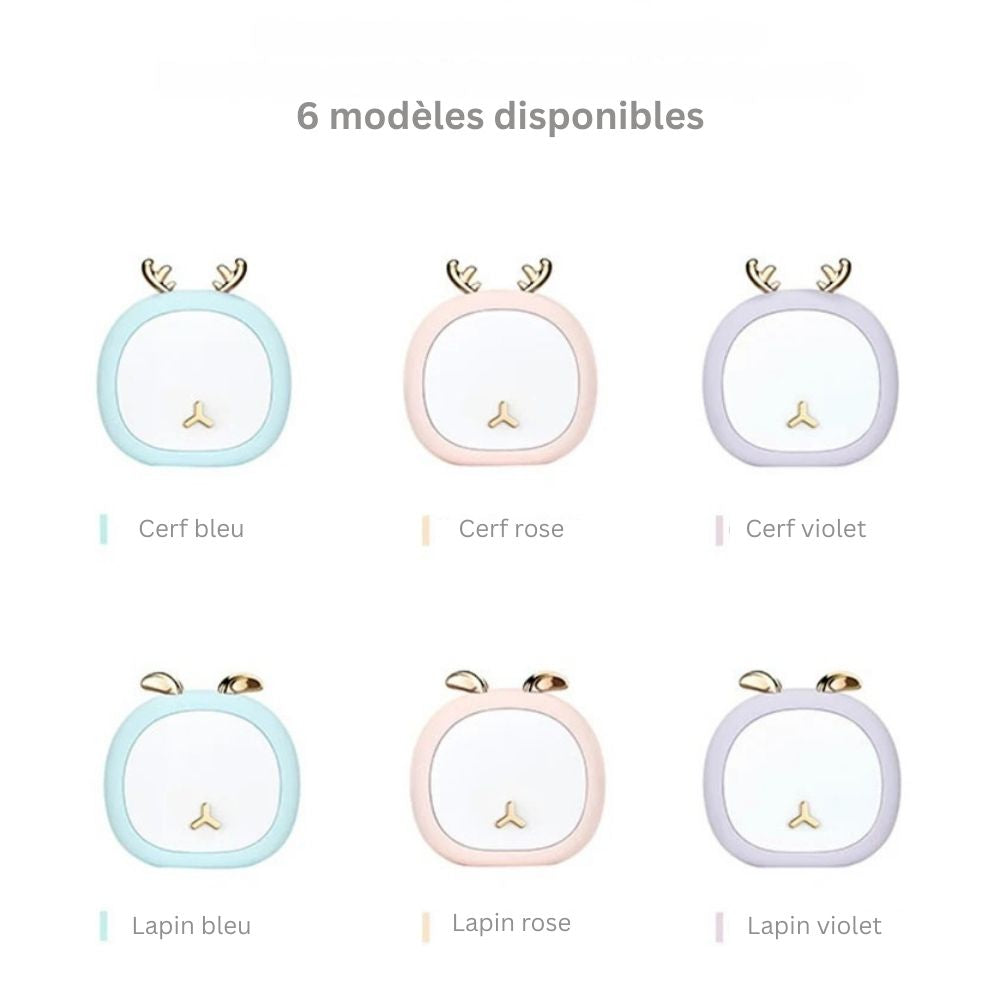 Veilleuse LED colorée en forme d’animal