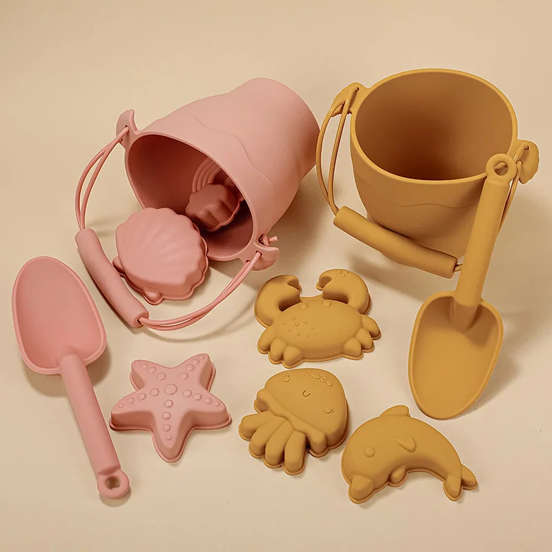 Ensemble de jouets de plage en silicone