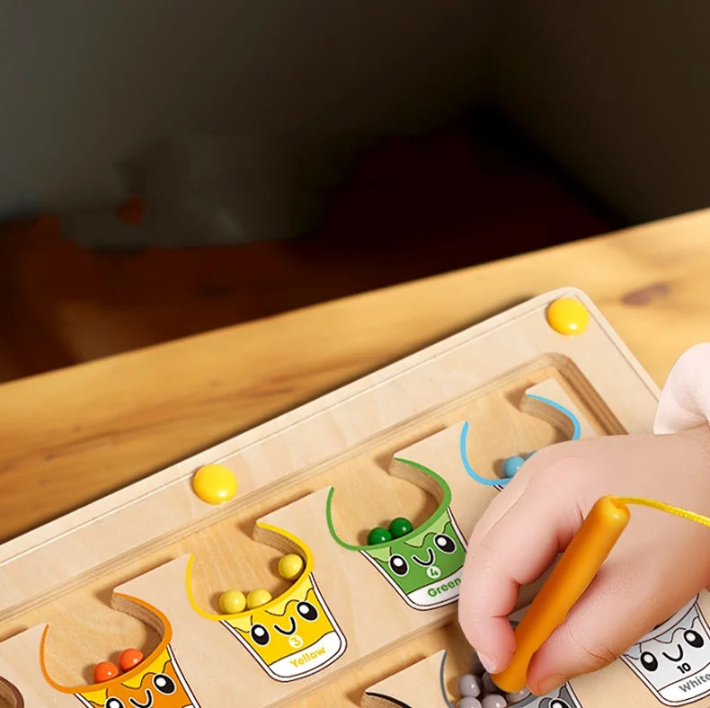 Jeux de Labyrinthe Magnétique Sensoriel Montessori