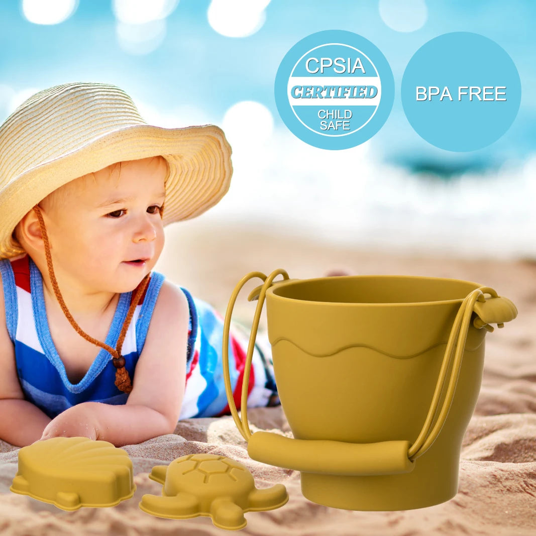 Ensemble de jouets de plage en silicone