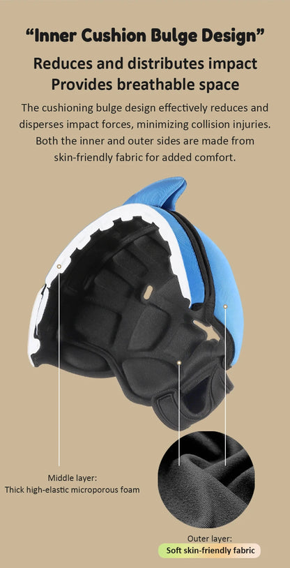 Casque de protection anti-choc pour bébé