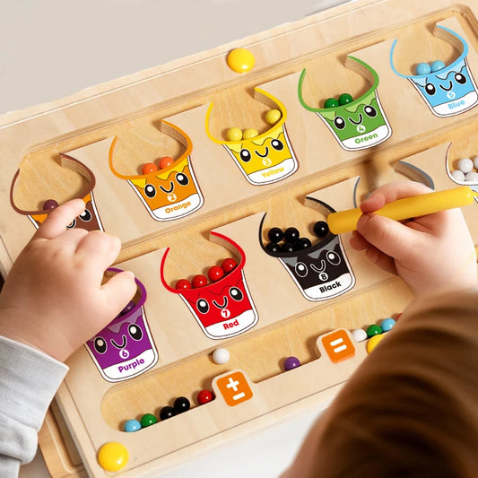Jeux de Labyrinthe Magnétique Sensoriel Montessori