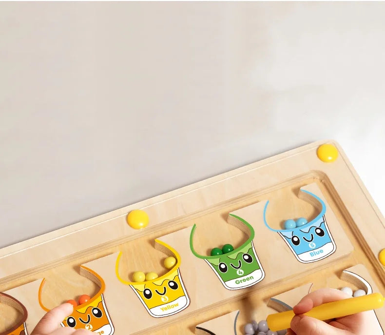 Jeux de Labyrinthe Magnétique Sensoriel Montessori