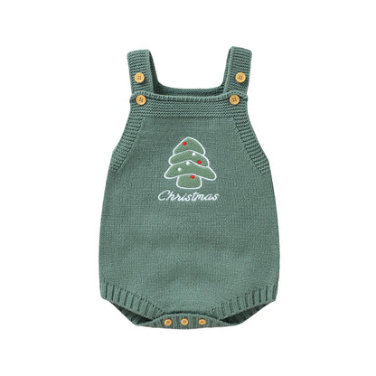 Barboteuse en tricot pour bébé garçon et fille