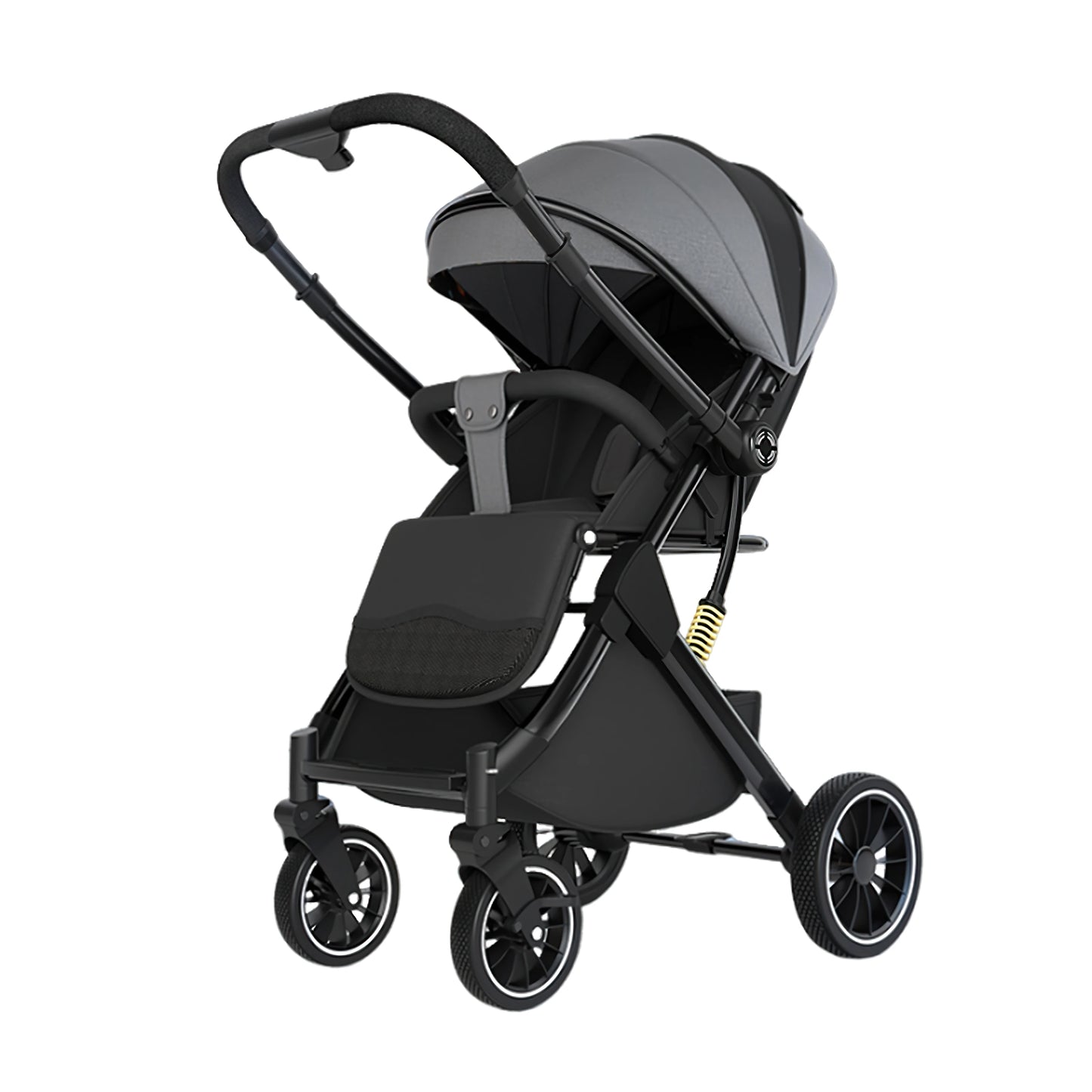 Poussette de bébé pliable à 4 roues
