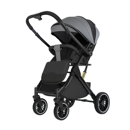 Poussette de bébé pliable à 4 roues