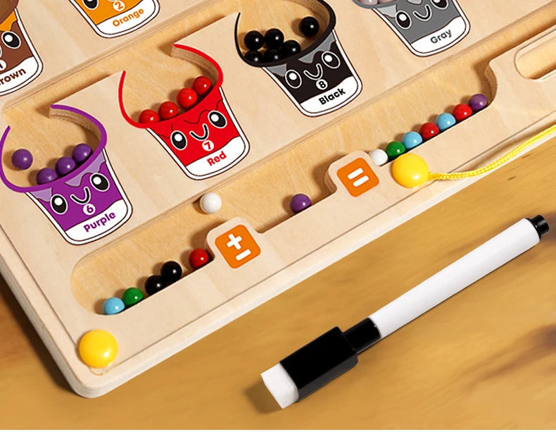 Jeux de Labyrinthe Magnétique Sensoriel Montessori