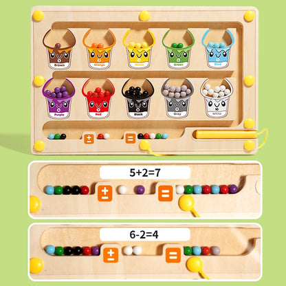 Jeux de Labyrinthe Magnétique Sensoriel Montessori