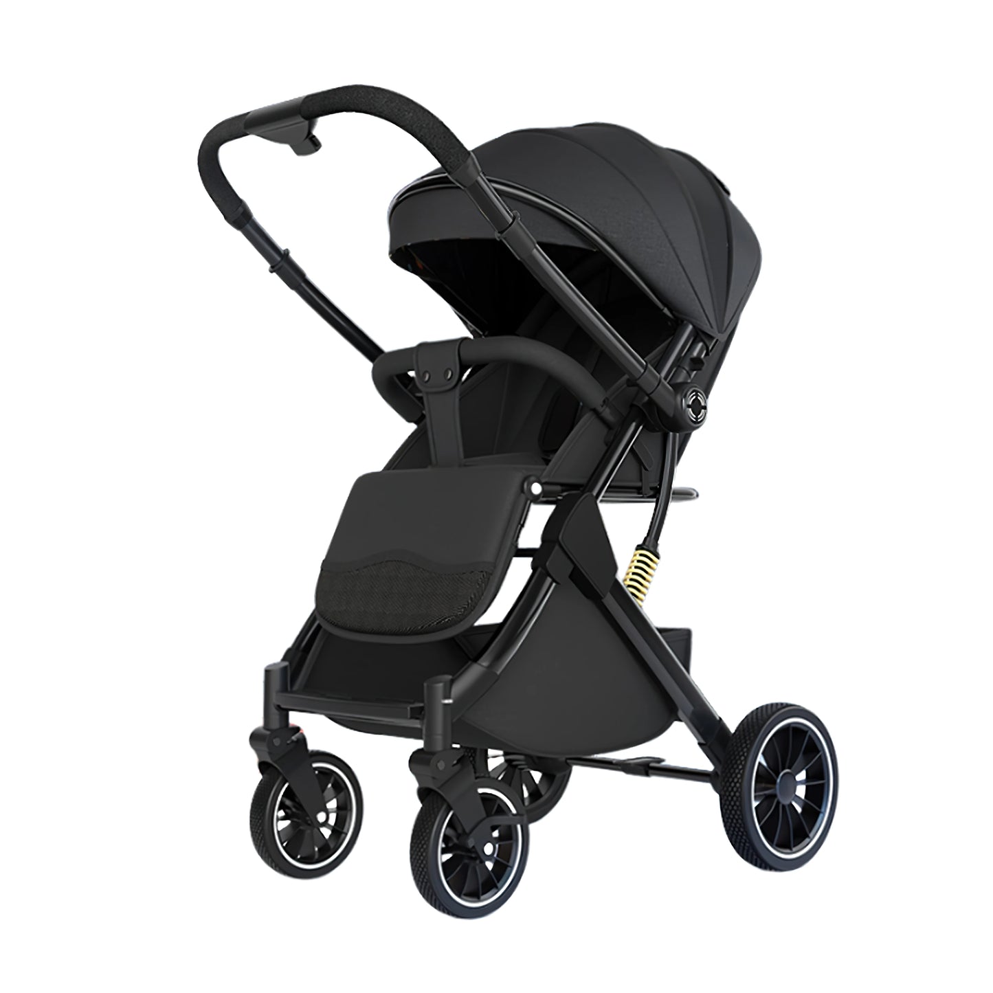 Poussette de bébé pliable à 4 roues