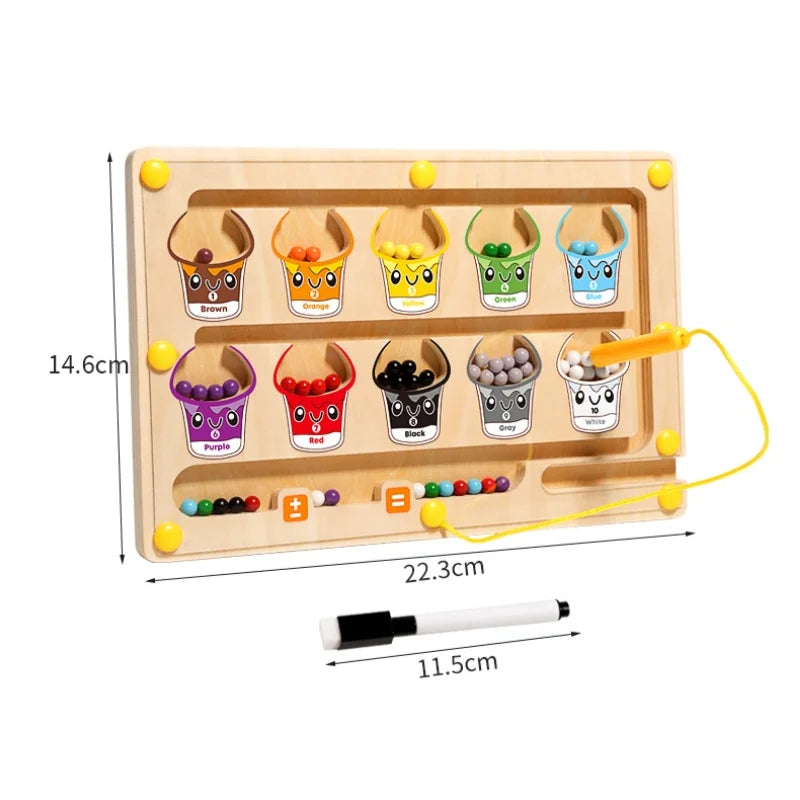 Jeux de Labyrinthe Magnétique Sensoriel Montessori