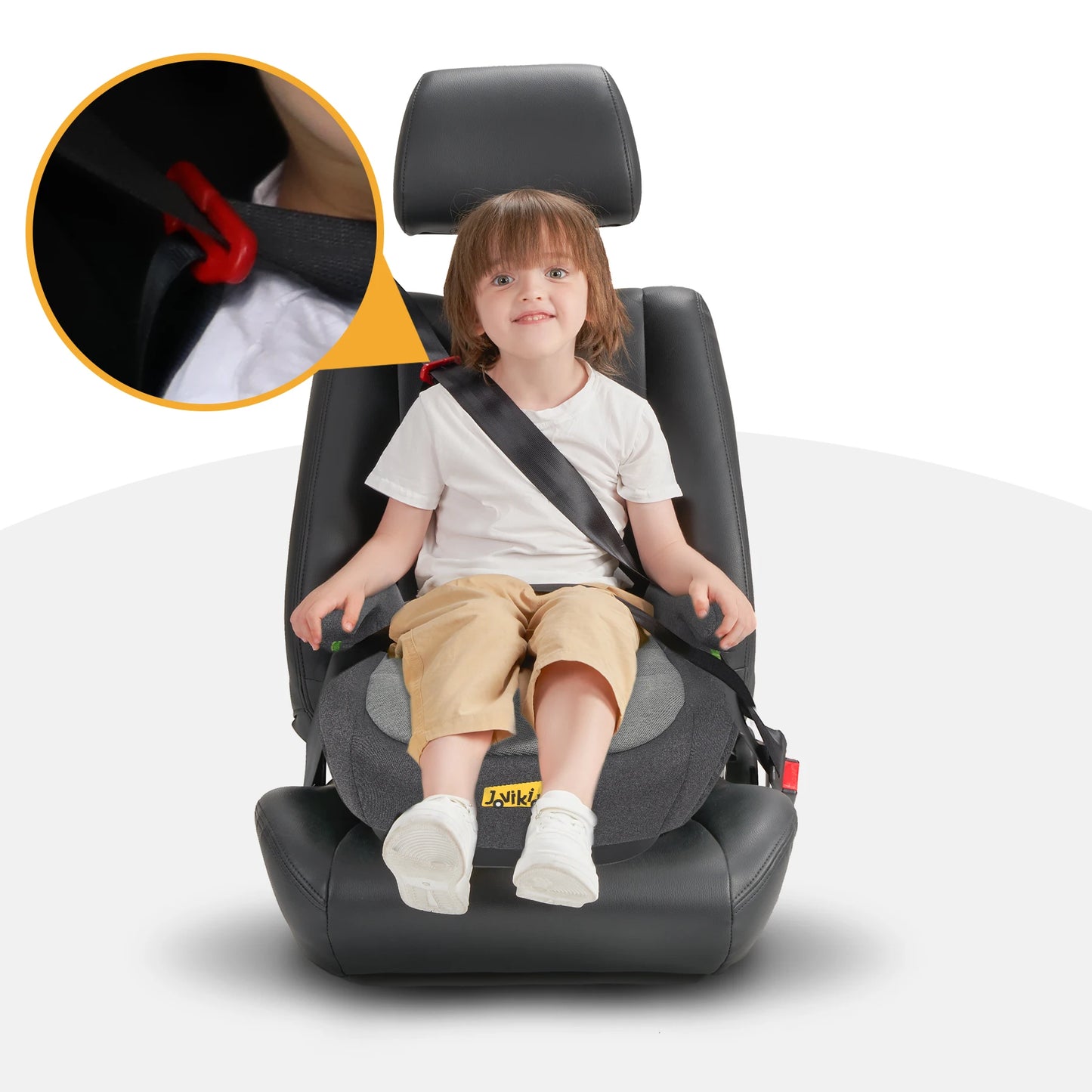Rehausseur de siège auto portable pour bébé 125-150 cm