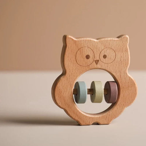 Anneau de dentition en forme de hibou