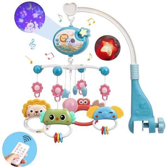 Arche d’activités musicale avec mobile en peluche pour bébé