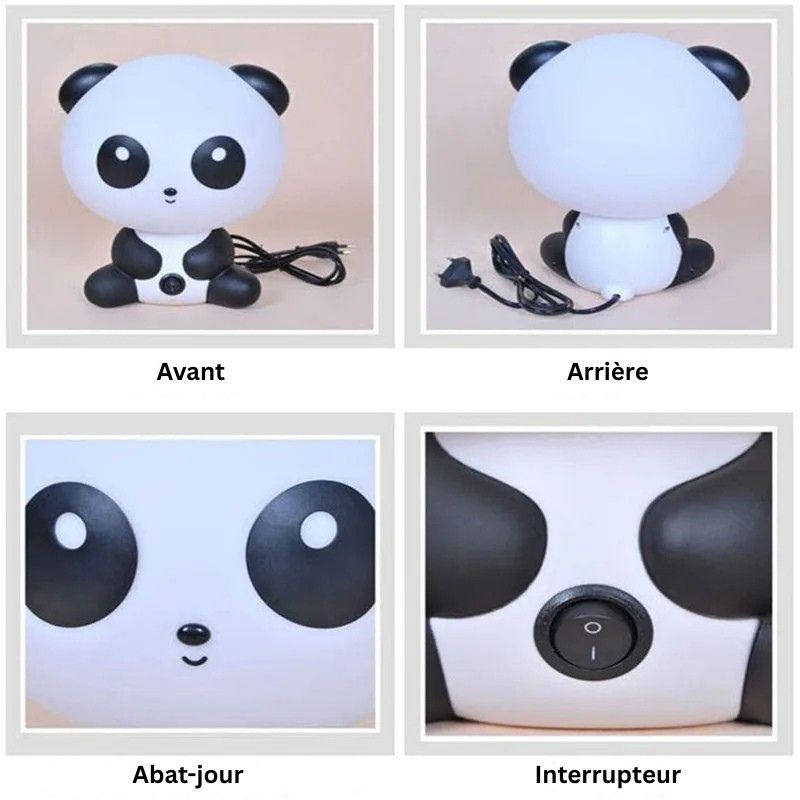 Lampe de nuit en forme de panda
