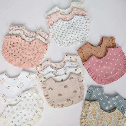 Bavoir en mousseline de gaze pour bébé