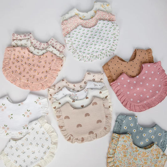 Bavoir en mousseline de gaze pour bébé