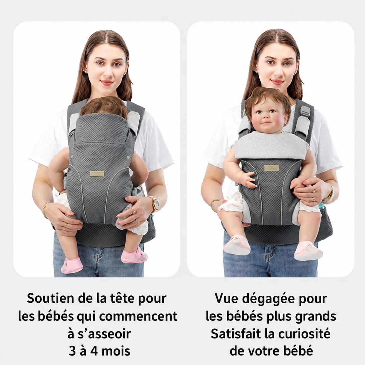 Porte bébé en style kangourou