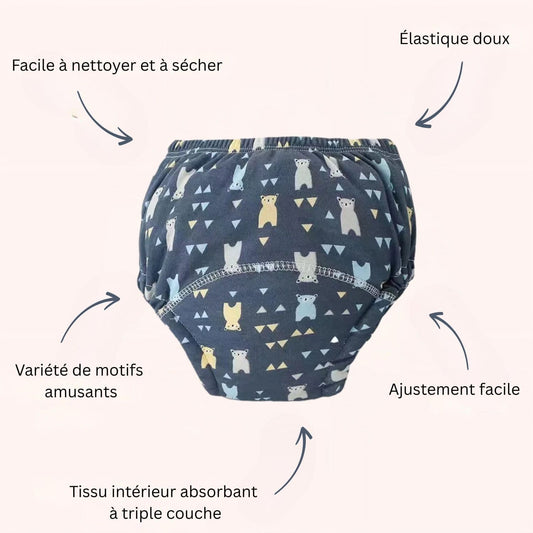 Culotte d'apprentissage - Petit Nounours 🧸✨