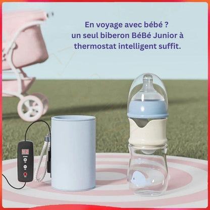 Biberon en verre avec isolation USB pour bébé