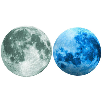 Sticker mural en forme de lune