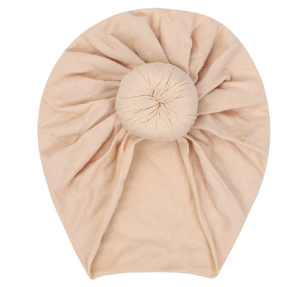 Bonnet turban donuts en coton
