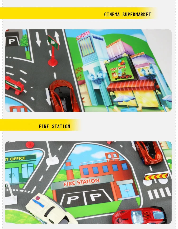 Tapis de route éducatif pour enfants