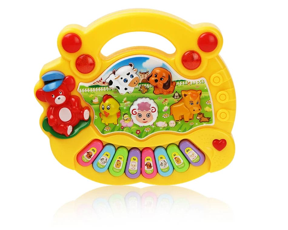 Jouet musical en forme de piano pour bébé