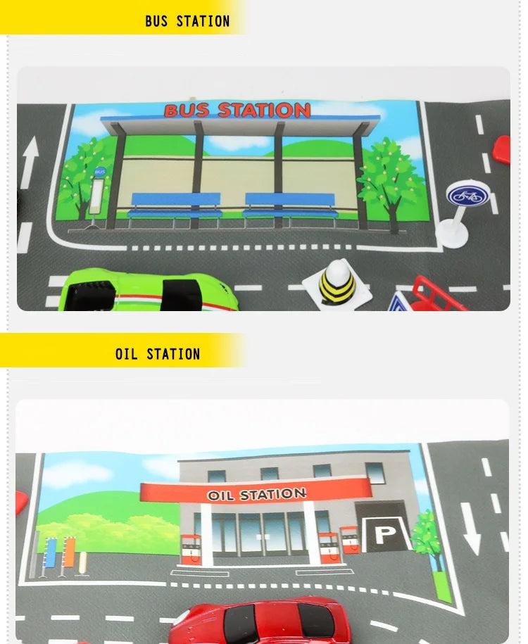 Tapis de route éducatif pour enfants