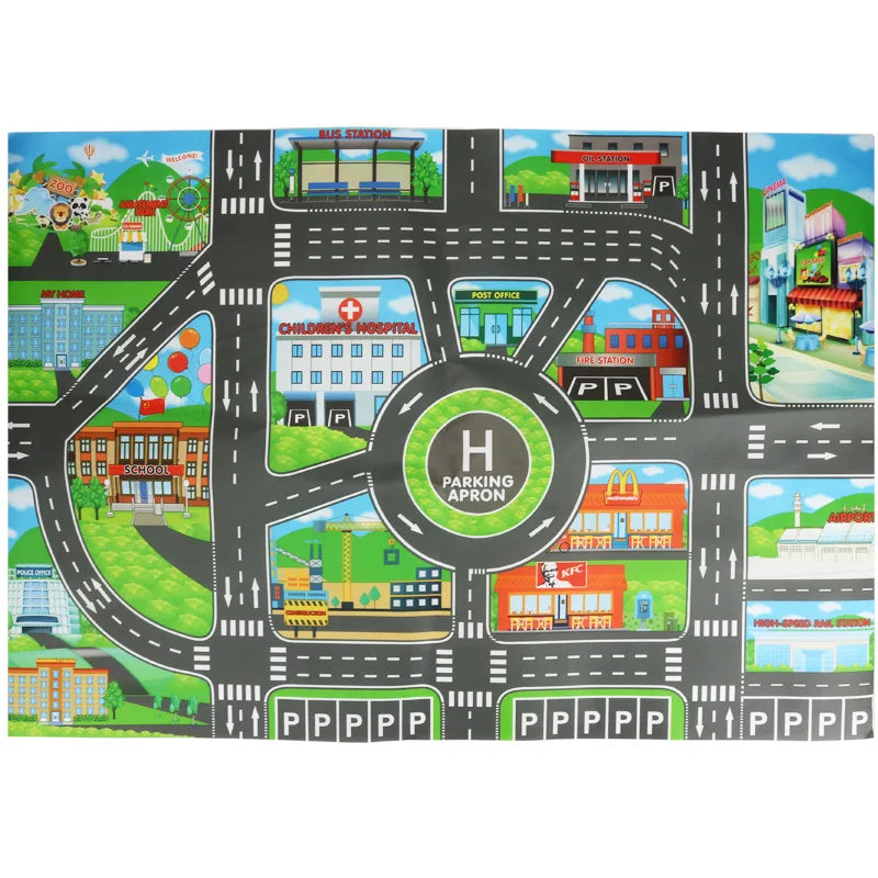 Tapis de route éducatif pour enfants