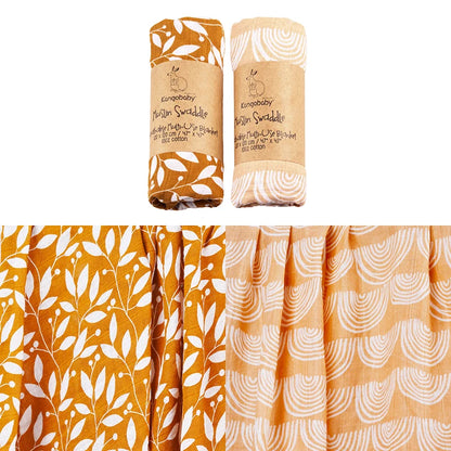 Couverture en tissu de mousseline pour bébé