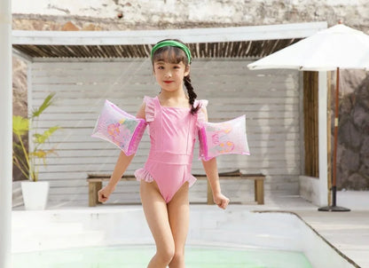 Anneau de natation gonflable en forme de licorne